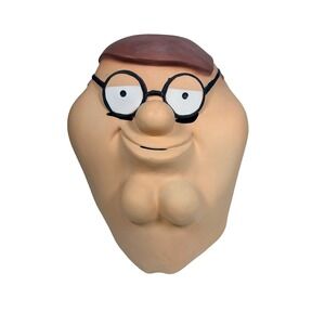 Rare Family Guy‎ Peter Griffin Latex Mask Adult Costume Disguise 2015 Fox 85732
